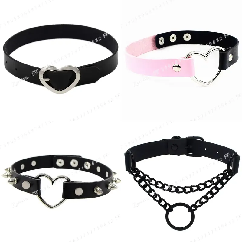 Goth Punk Spike Choker - Collar Gargantilla Gótico Punk Rock Harajuku
