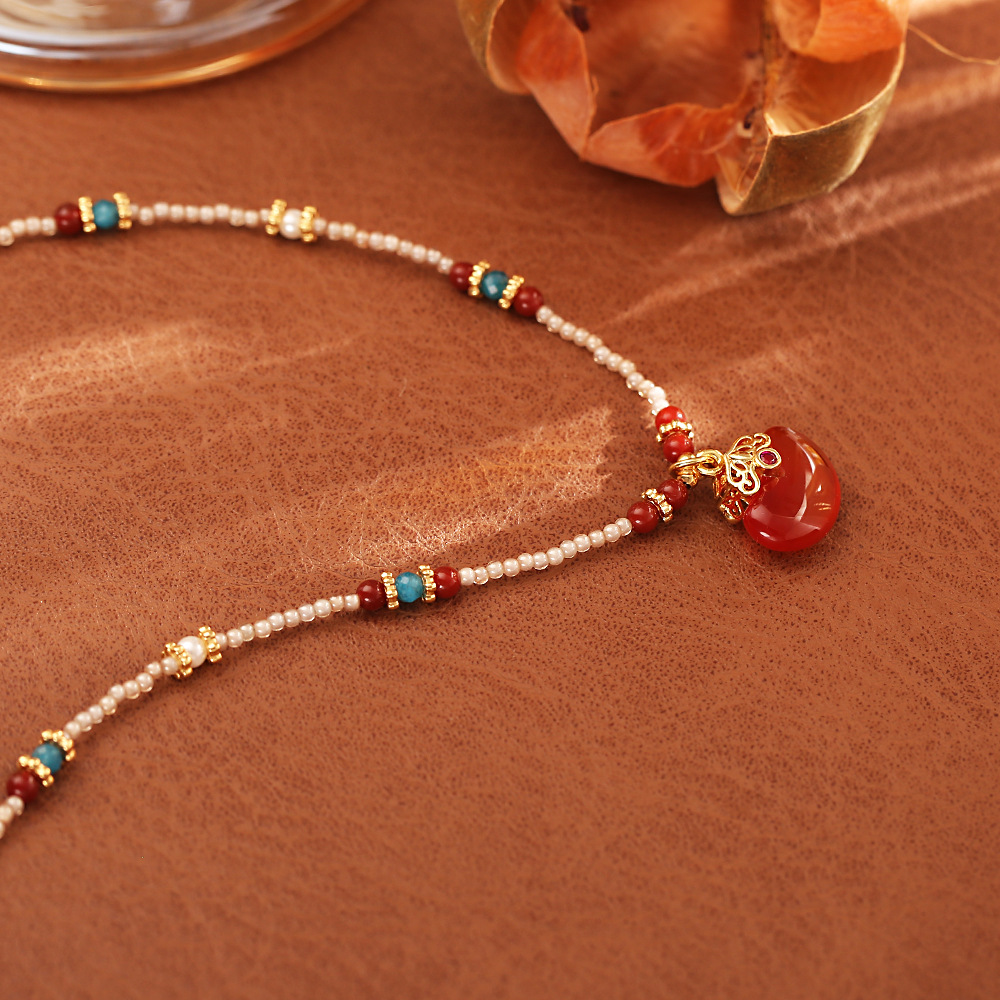 Nuevo collar con colgante de á - Pearl Choker Necklace Vintage reseña y precio