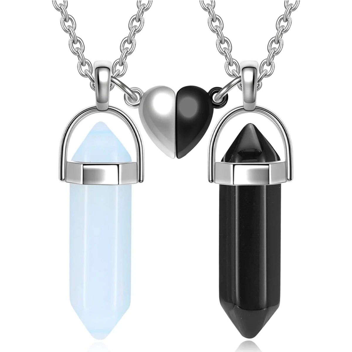 Collares de Amistad de Cristal - Magnetic Couple Matching Necklaces reseña y precio