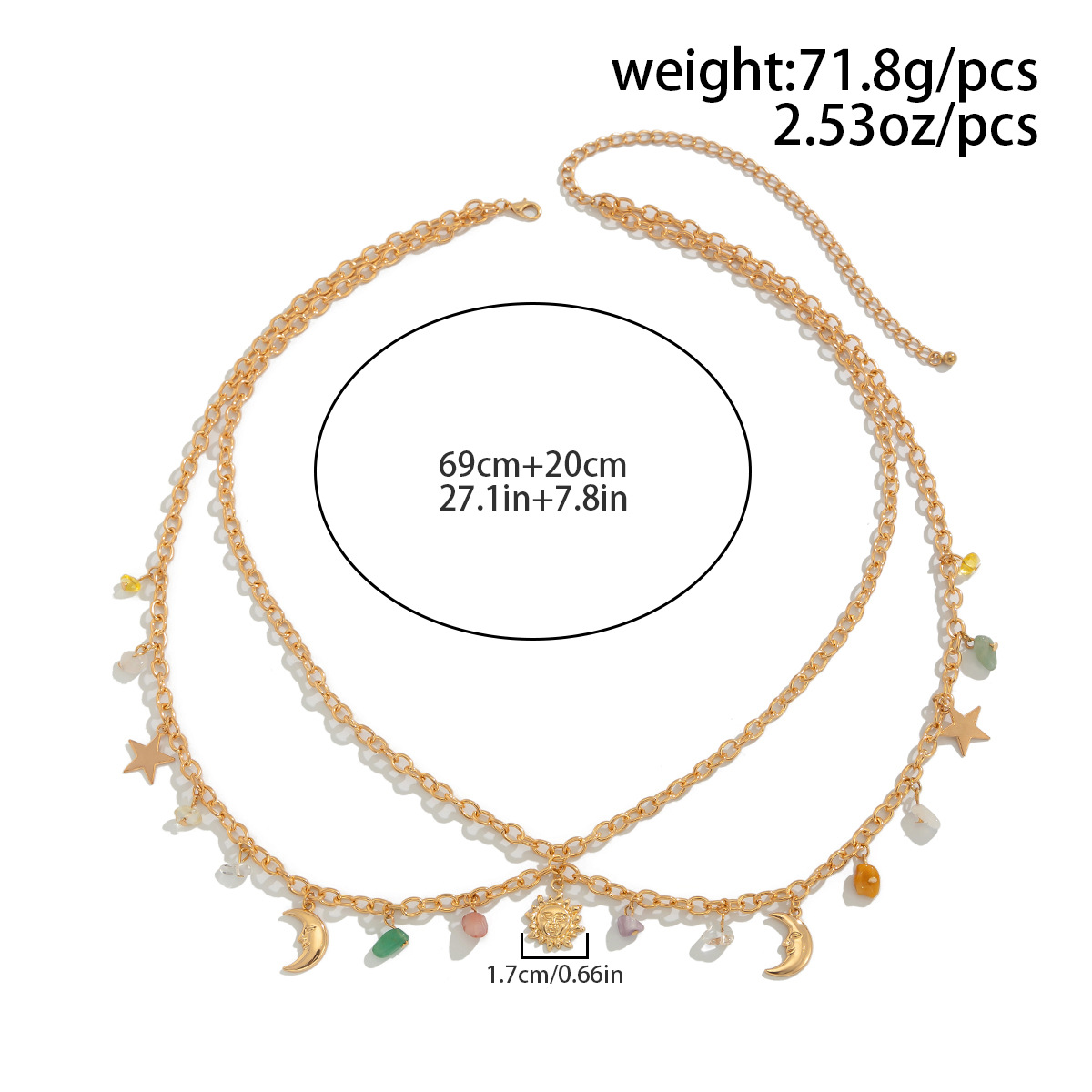 Cadena de cintura con colgante - Body Jewelry reseña y precio