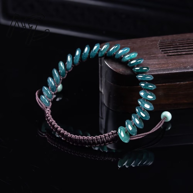 Pulsera de cuentas de esmerald - Necklaces reseña y precio
