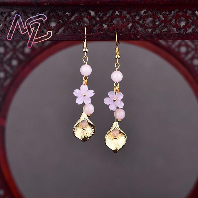 Pendientes de flores de Jade N - Earrings reseña y precio