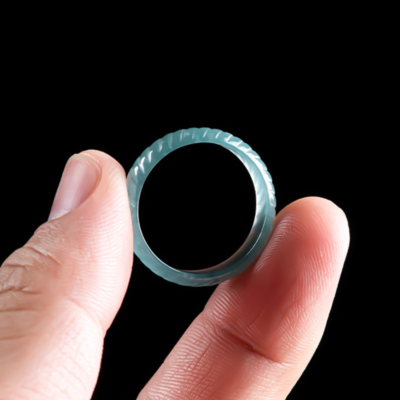 Anillos de Jadeíta Birmana Azu - Rings reseña y precio